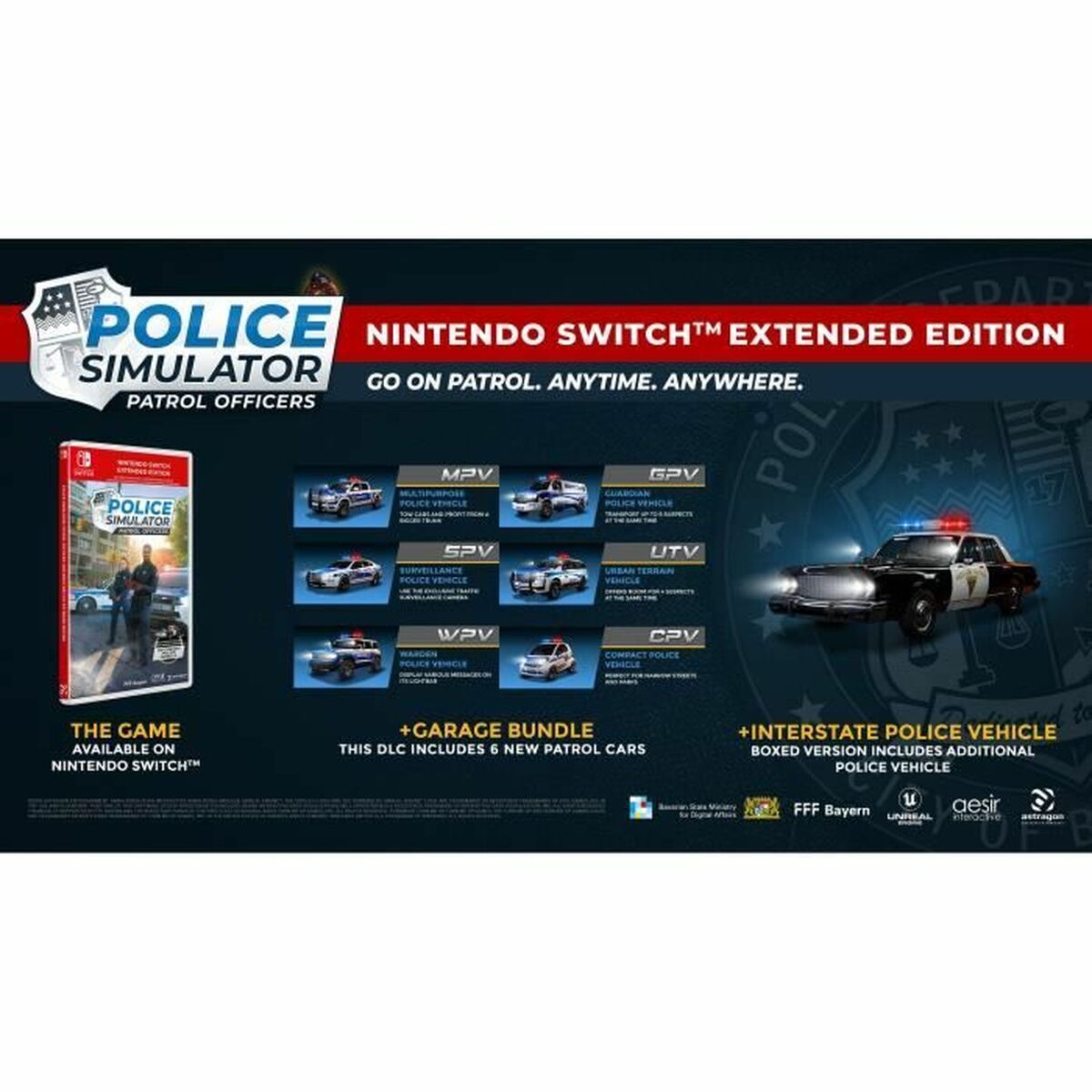 Videopeli Switchille Microids Police Simulator: Patrol Officers (FR)